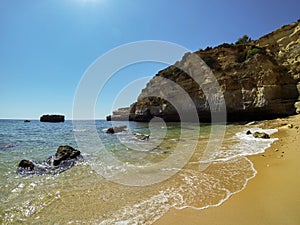 Algar Seco in Algarve, Portugal