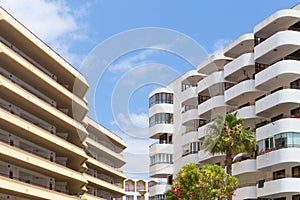 Algarve apartment blocks