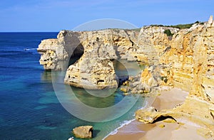 Algarve beach marinha photo
