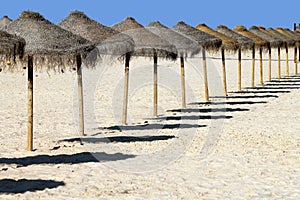 Algarve, Faro - Ilha Deserta beach, southern Portugal photo