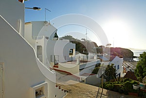 Algarve Sunrise Olhos D'agua, Algrave, Portugal photo