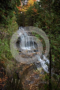 Alger Falls in Autumn