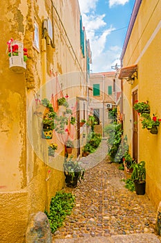 Alghero old town, Italy