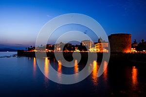 Alghero at sunset