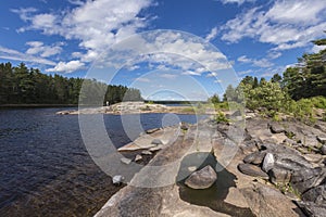 Algonquin Park lakes and forests