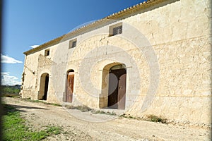 Algorfa, Barn being restored
