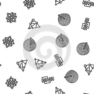 algorithm data technology ai seamless pattern vector