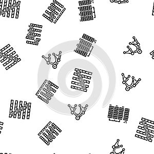 algorithm data technology ai seamless pattern vector