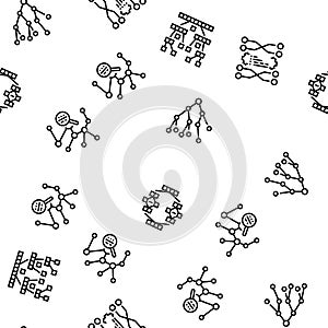 algorithm data technology ai seamless pattern vector
