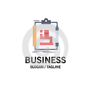 Algorithm, process, scheme, work, workflow Flat Color Icon Vector