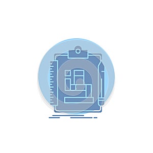Algorithm, process, scheme, work, workflow Glyph Icon