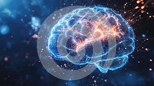 algorithm pulsating digital brain