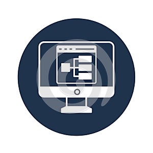 Algorithm Vector icon which can easily modify or edit .