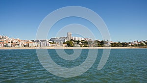 AlgÃ©s village and beach, Oeiras, Portugal, suburbs of Lisbon