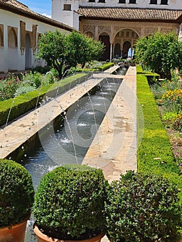 Alhambra Alcazaba Castle Towers Ruins Granada Andalusia Spain