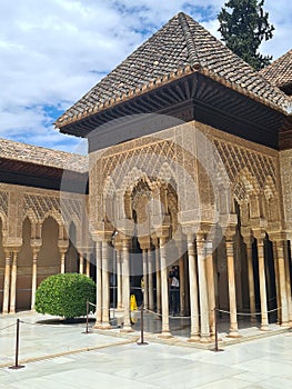 Alhambra Alcazaba Castle Towers Ruins Granada Andalusia Spain