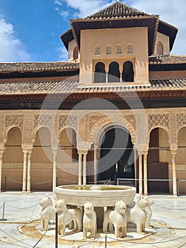 Alhambra Alcazaba Castle Towers Ruins Granada Andalusia Spain