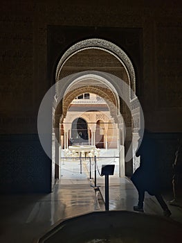 Alhambra Alcazaba Castle Towers Ruins Granada Andalusia Spain