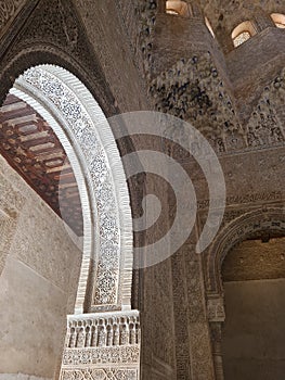 Alhambra Alcazaba Castle Towers Ruins Granada Andalusia Spain