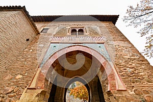 Door of Wine - Alhambra, Granada, Spain photo