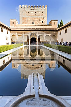 Alhambra Court of the Myrtles South Portico