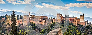 Alhambra de Granada, Andalusia, Spain