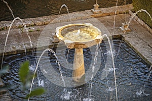 Alhambra Fountain, Granada, Spain