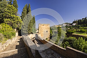 Alhambra, Generalife and Albayzin (Generalife y AlbaicÃ­n de Granada), UNESCO site, Granada, Andalusia, Spain