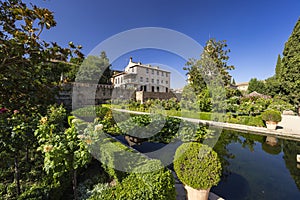 Alhambra, Generalife and Albayzin (Generalife y AlbaicÃÂ­n de Granada), UNESCO site, Granada, Andalusia, Spain photo