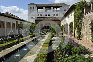 Alhambra, Generalife Palace, Granada, Spain photo