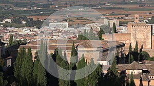Alhambra of Granada. Andalusia, Spain