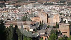 Alhambra of Granada. Andalusia, Spain