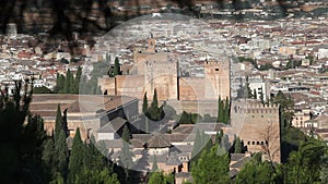 Alhambra of Granada. Andalusia, Spain