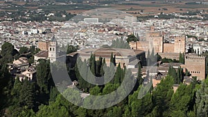 Alhambra of Granada. Andalusia, Spain