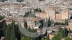 Alhambra of Granada. Andalusia, Spain