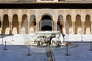 Alhambra of Granada, Andalusia, Spain