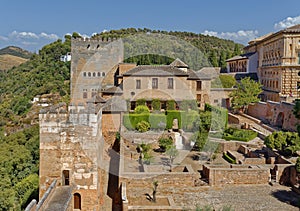 The Alhambra in Granada, Spain