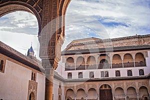 Alhambra Nazaries palace, Granada, Spain