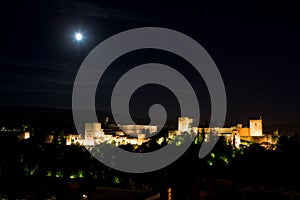 The Alhambra by Night