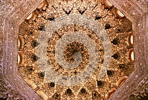 Alhambra palace ceiling