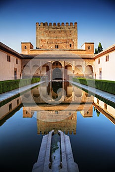 Alhambra palace, Granada, Spain photo