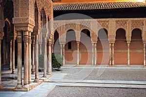 Alhambra patio photo