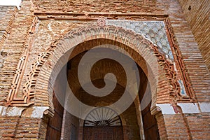 Alhambra Puerta de la Justicia in Granada