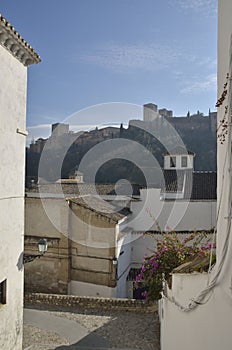 Alhambra seen from the Albaicin