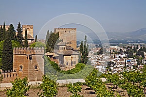 The Alhambra in Spain