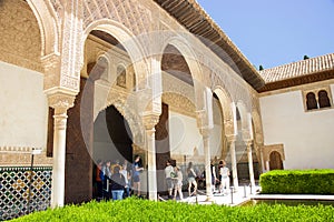 Alhambra visitors