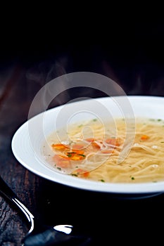 Alible and tasty chicken soup
