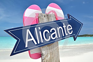 Alicante arrow photo