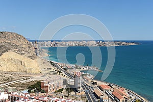 Alicante - the city in the Valensiysky Autonomous Region photo