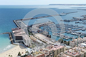 Alicante - the city in the Valensiysky Autonomous Region photo